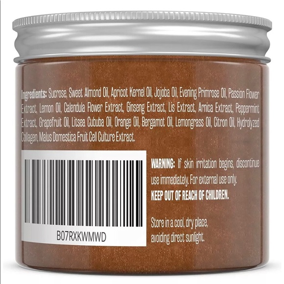 M3 Brown Sugar Scub Infused Collegen + Stem Cell - Picture 3 of 5